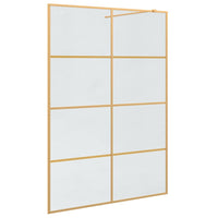 Parete Doccia Walk-in Oro 140 x 195 cm vetro temperato 42022061