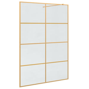 Parete Doccia Walk-in Oro 140 x 195 cm vetro temperato 42022061