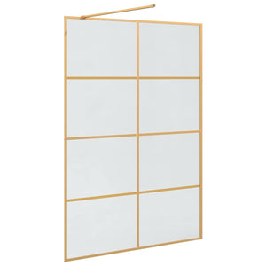 Parete Doccia Walk-in Oro 140 x 195 cm vetro temperato 42022061