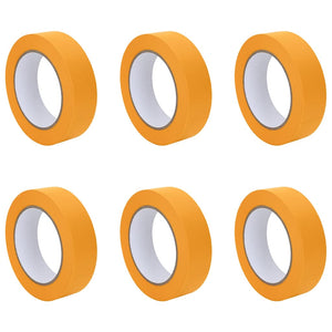 Nastri Adesivi per Pittori 6 pcs Giallo 30mm x 50m Carta 42019639