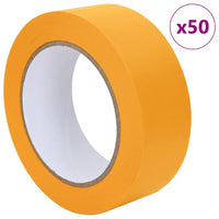 Nastri Adesivi per Pittori 50 pcs Giallo 38mm x 50m Carta 42019646