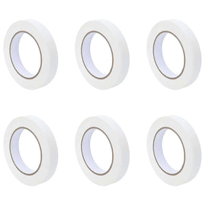 Nastri Adesivi per Pittori 6 pcs Bianco 19mm x 50m Carta 42019651