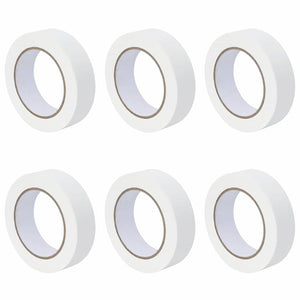 Nastri Adesivi per Pittori 6 pcs Bianco 30mm x 50m Carta 42019659