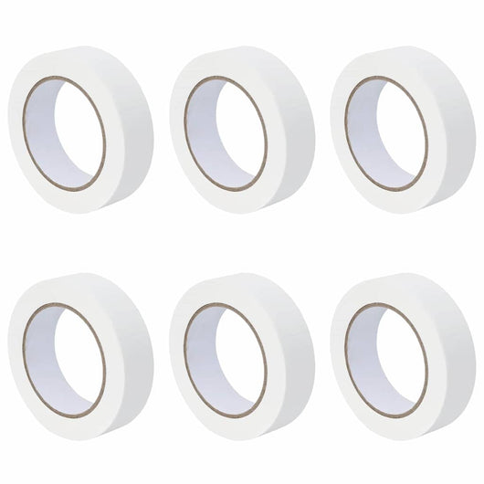 Nastri Adesivi per Pittori 6 pcs Bianco 30mm x 50m Carta 42019659