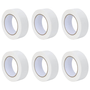 Nastri Adesivi per Pittori 6 pcs Bianco 38mm x 50m Carta 42019663