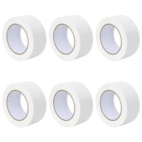 Nastri Adesivi per Pittori 6 pcs Bianco 50mm x 50m Carta 42019667