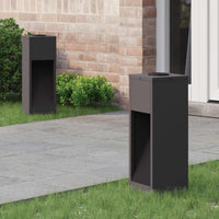 Lucina LED Solare da Percorso 2 pcs Nero 879709