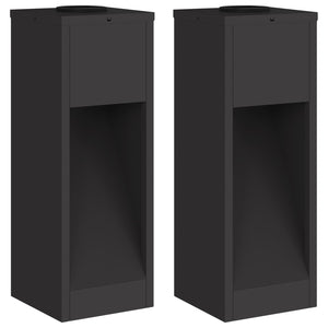 Lucina LED Solare da Percorso 2 pcs Nero 879709