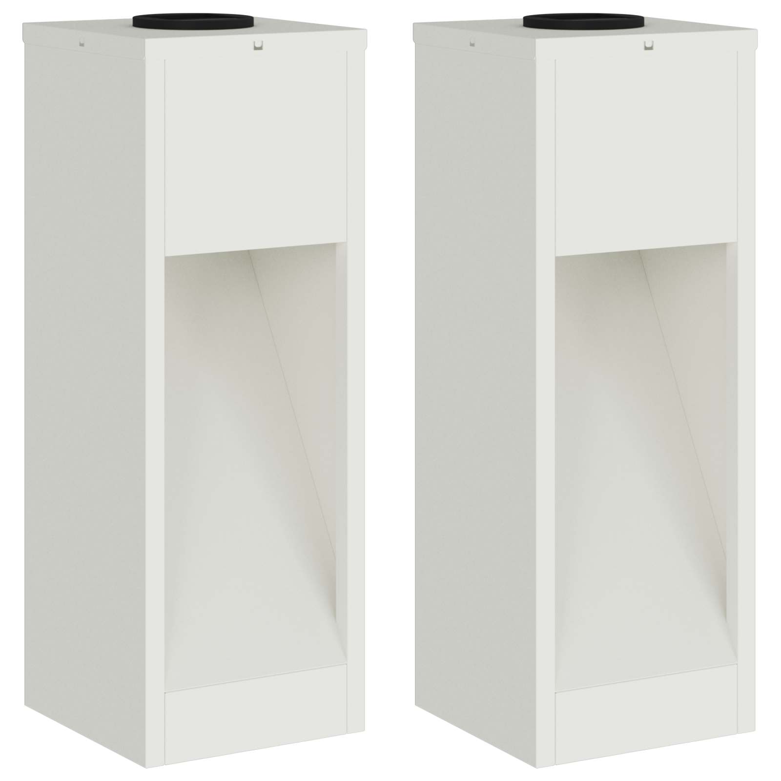 Lucina LED Solare da Percorso 2 pcs Bianco 879710