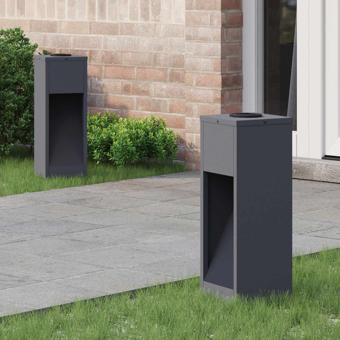 Lucina LED Solare da Percorso 2 pcs Antracite 879711