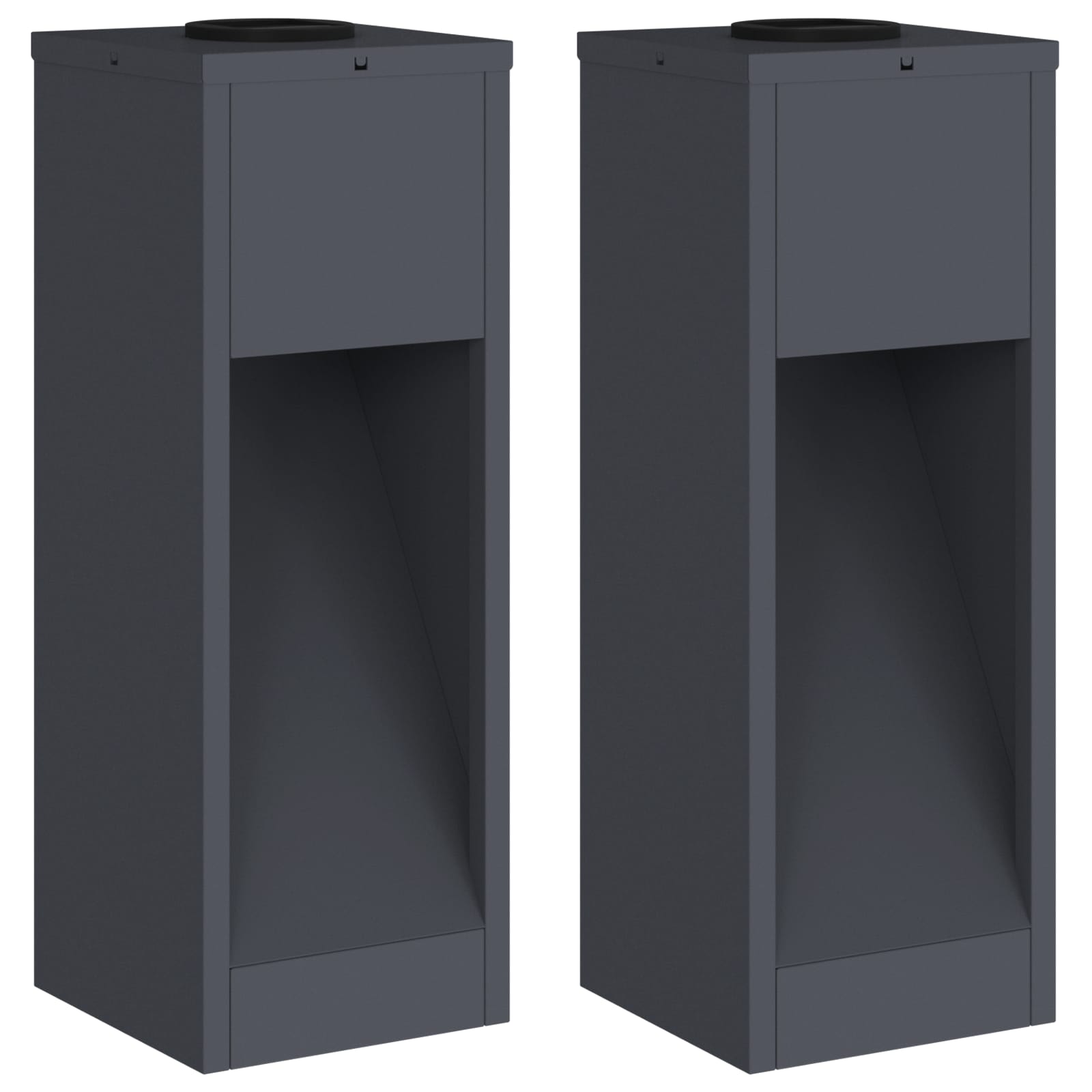 Lucina LED Solare da Percorso 2 pcs Antracite 879711