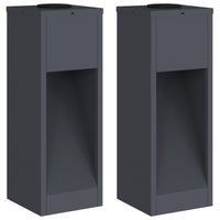 Lucina LED Solare da Percorso 2 pcs Antracite 879711