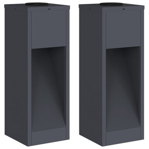 Lucina LED Solare da Percorso 2 pcs Antracite 879711