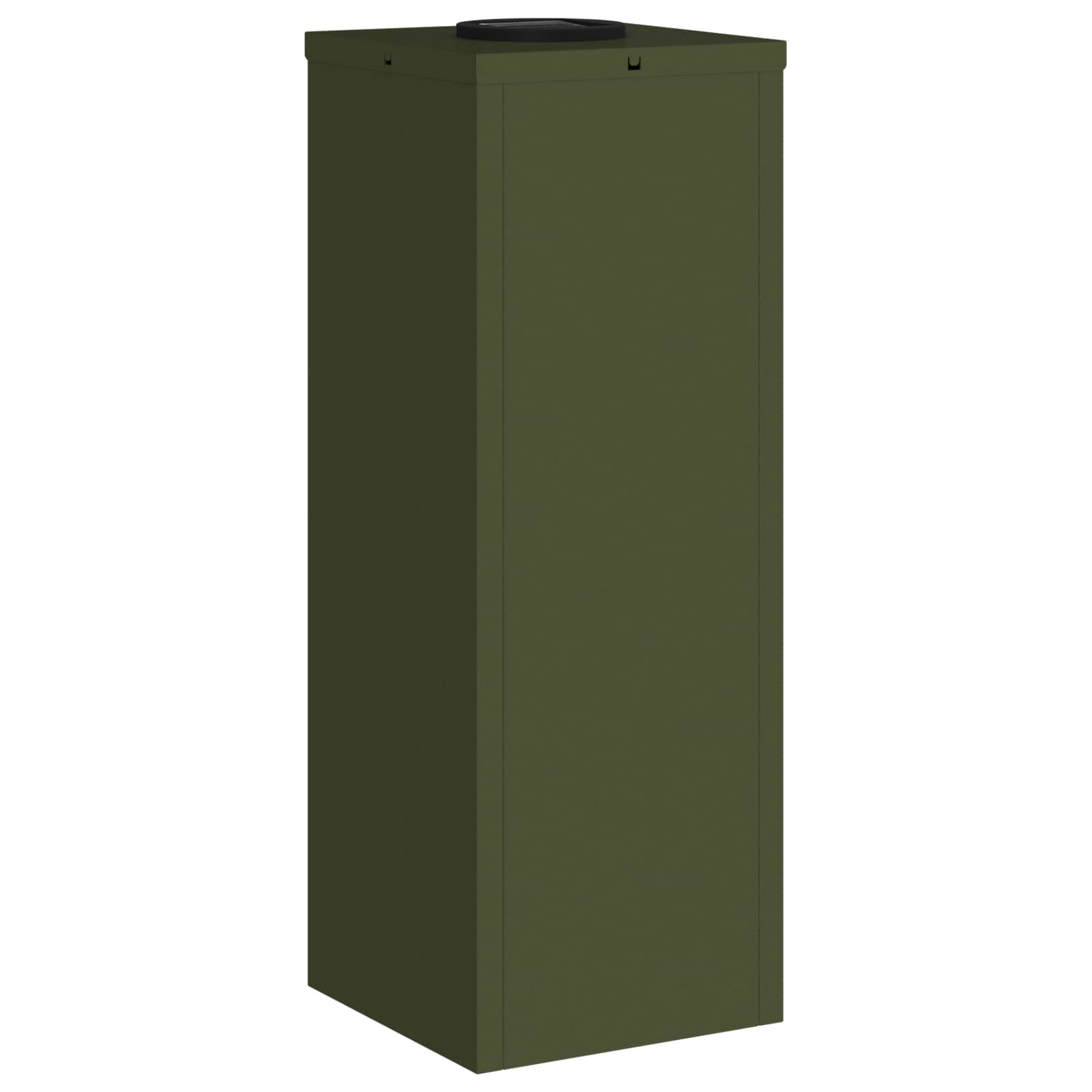 Lucina LED Solare da Percorso 2 pcs Verde oliva 879712