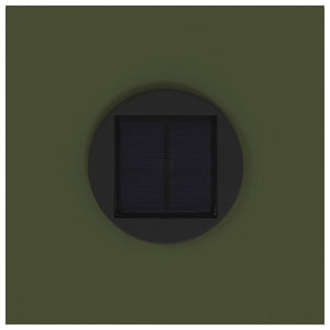 Lucina LED Solare da Percorso 2 pcs Verde oliva 879712