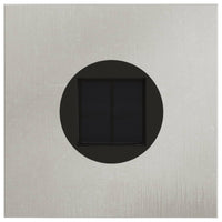 Lucina LED Solare da Percorso 2 pcs Acciaio inossidabile 879713