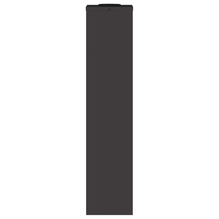 Lucina LED Solare da Percorso 2 pcs Nero 879716