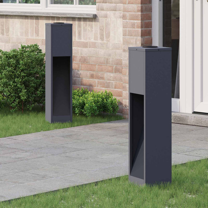 Lucina LED Solare da Percorso 2 pcs Antracite 879718