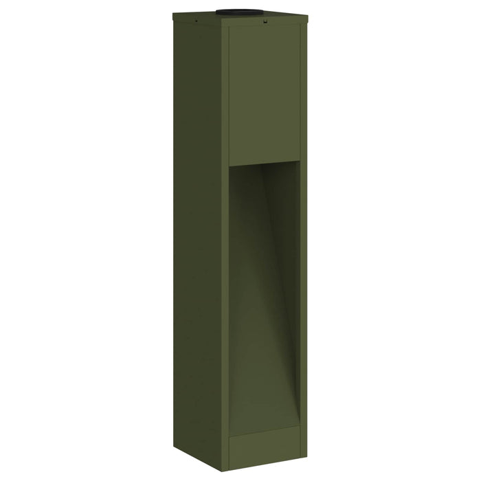 Lucina LED Solare da Percorso 2 pcs Verde oliva 879719