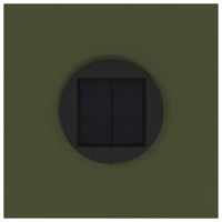 Lucina LED Solare da Percorso 2 pcs Verde oliva 879719