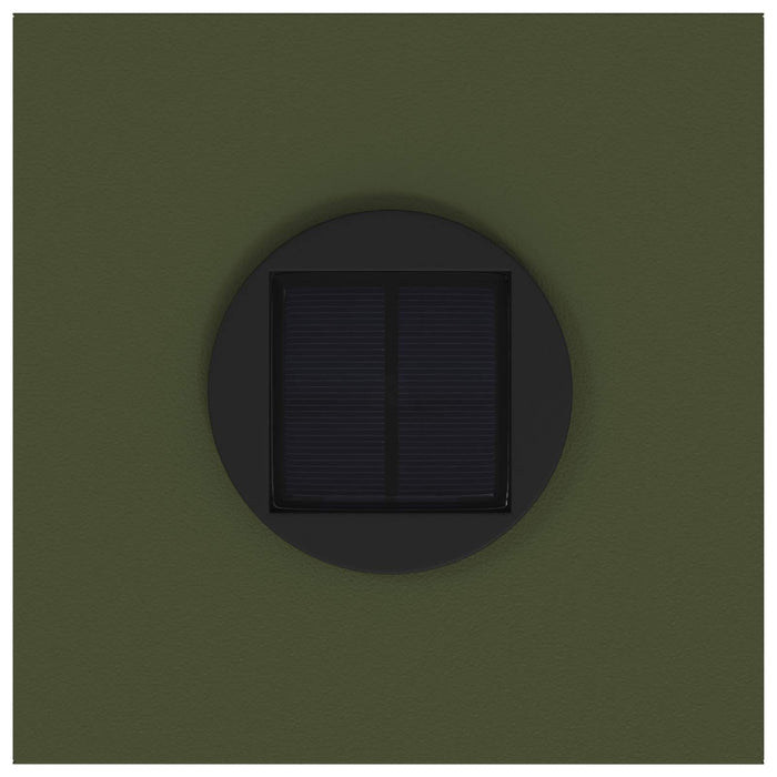 Lucina LED Solare da Percorso 2 pcs Verde oliva 879719