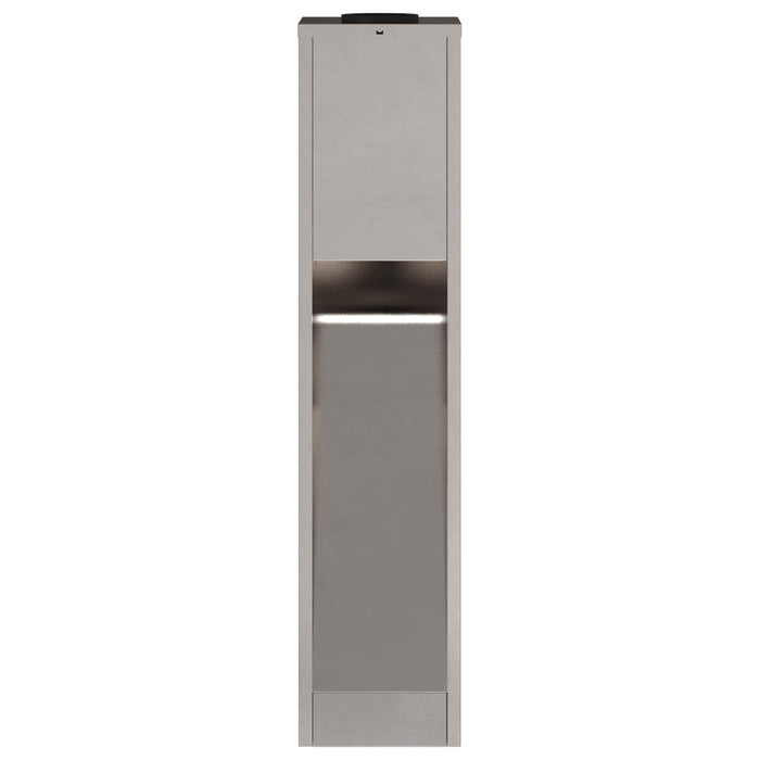 Lucina LED Solare da Percorso 2 pcs Acciaio inossidabile 879720