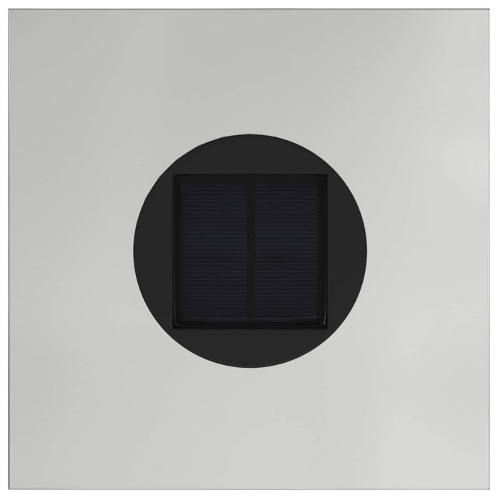 Lucina LED Solare da Percorso 2 pcs Zincato Zincato 879721