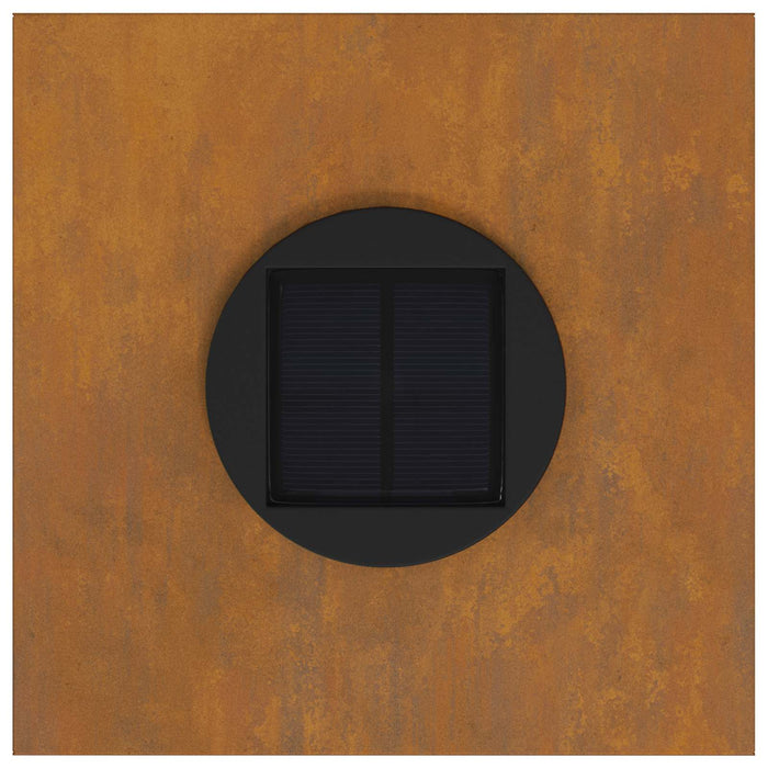 Lucina LED Solare da Percorso 2 pcs Zincato Zincato 879722