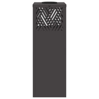 Faro LED solare per sentieri a spina di pesce 2 pcs Nero 879723