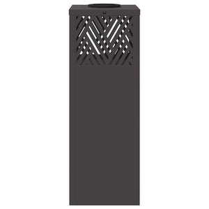 Faro LED solare per sentieri a spina di pesce 2 pcs Nero 879723