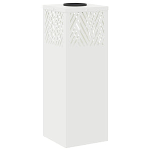 Faro LED solare per sentieri a spina di pesce 2 pcs Bianco 879724