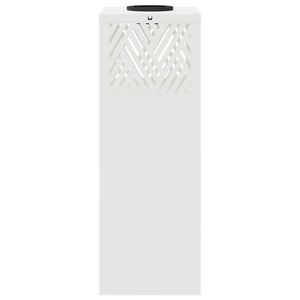 Faro LED solare per sentieri a spina di pesce 2 pcs Bianco 879724