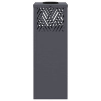 Faro LED solare per sentieri a spina di pesce 2 pcs Antracite 879725