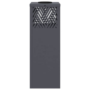 Faro LED solare per sentieri a spina di pesce 2 pcs Antracite 879725