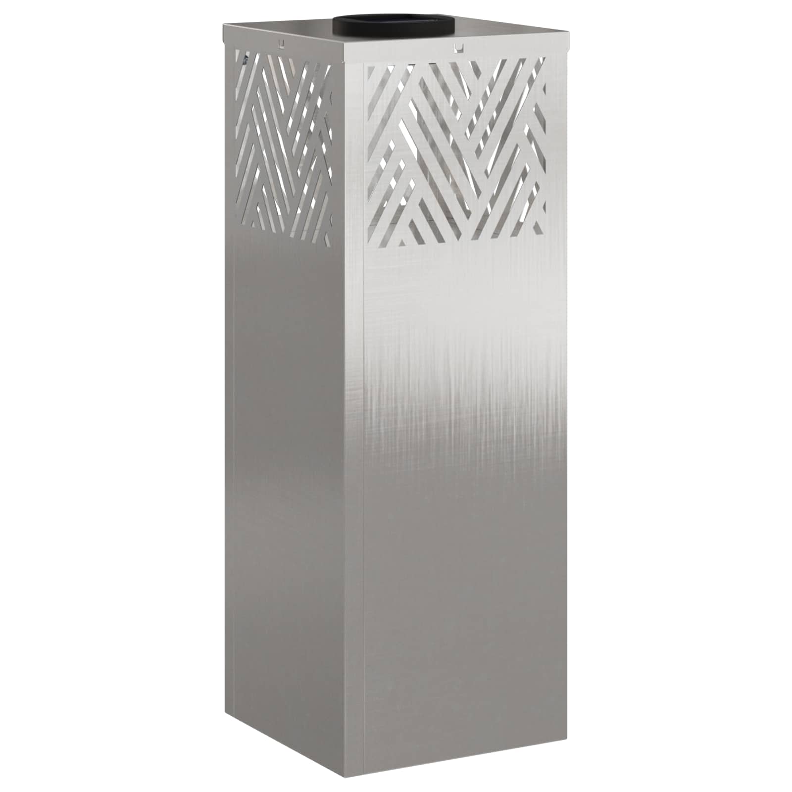 Faro LED solare per sentieri 2 pcs Acciaio inossidabile 879727