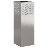 Faro LED solare per sentieri 2 pcs Acciaio inossidabile 879727