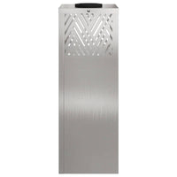 Faro LED solare per sentieri 2 pcs Acciaio inossidabile 879727