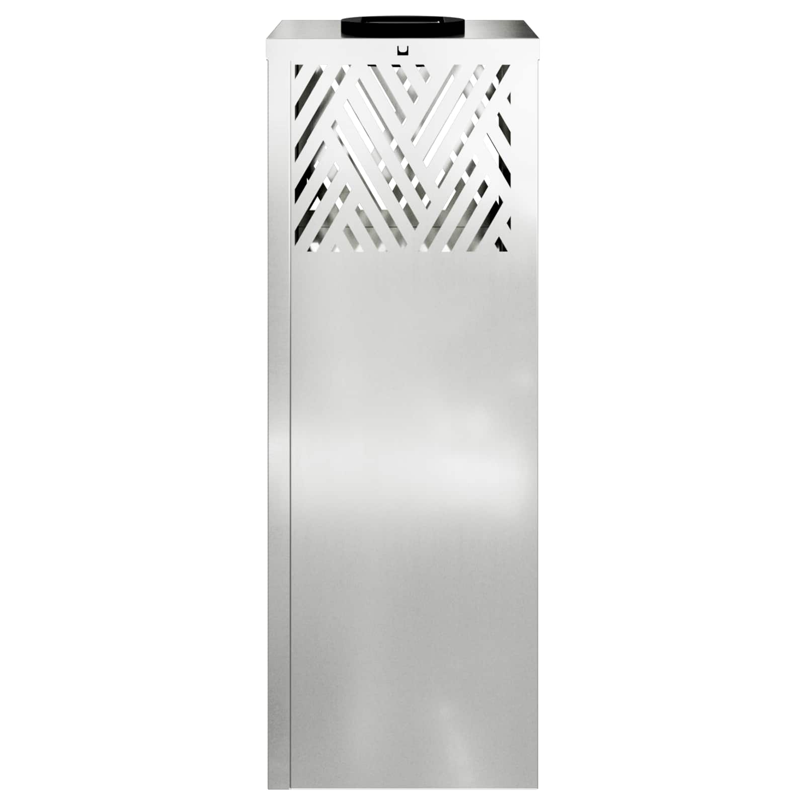 Faro LED solare per sentieri 2 pcs Zincato Zincato 879728