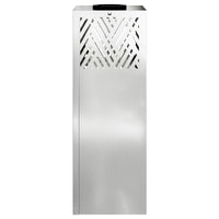 Faro LED solare per sentieri 2 pcs Zincato Zincato 879728