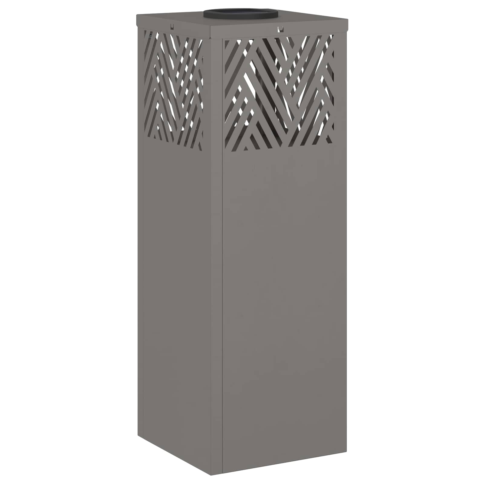 Faro LED solare per sentieri 2 pcs Acciaio Corten 879729