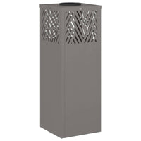 Faro LED solare per sentieri 2 pcs Acciaio Corten 879729