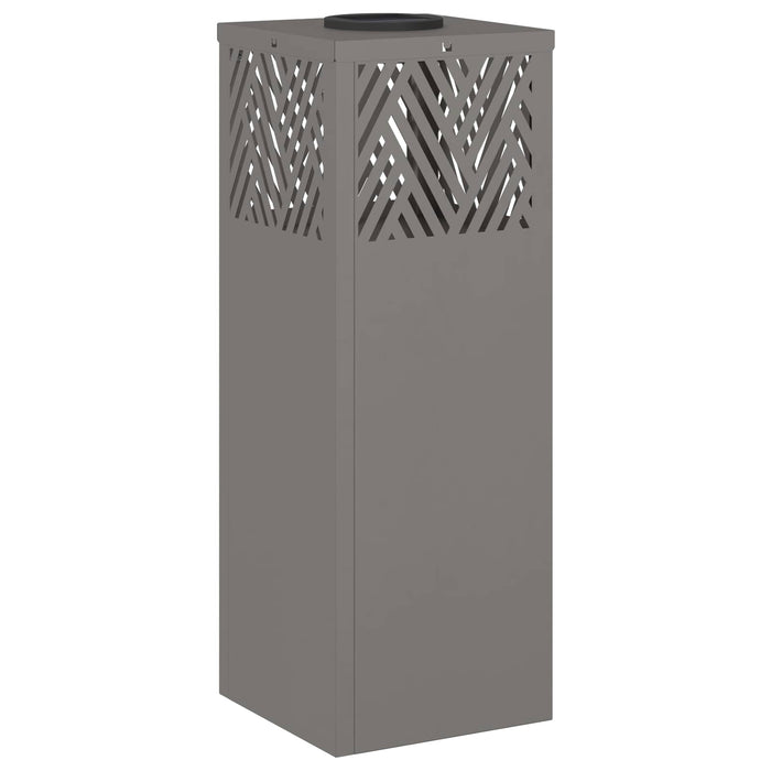 Faro LED solare per sentieri 2 pcs Acciaio Corten 879729