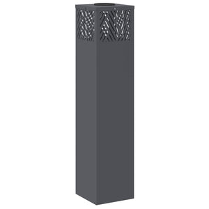 Faro LED solare per sentieri a spina di pesce 2 pcs Antracite 879732