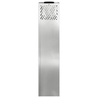 Faro LED solare per sentieri 2 pcs Zincato Zincato 879735