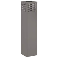 Faro LED solare per sentieri 2 pcs Acciaio Corten 879736