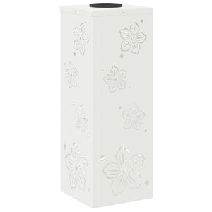 Faro LED solare per sentieri 2 pcs Bianco 879738