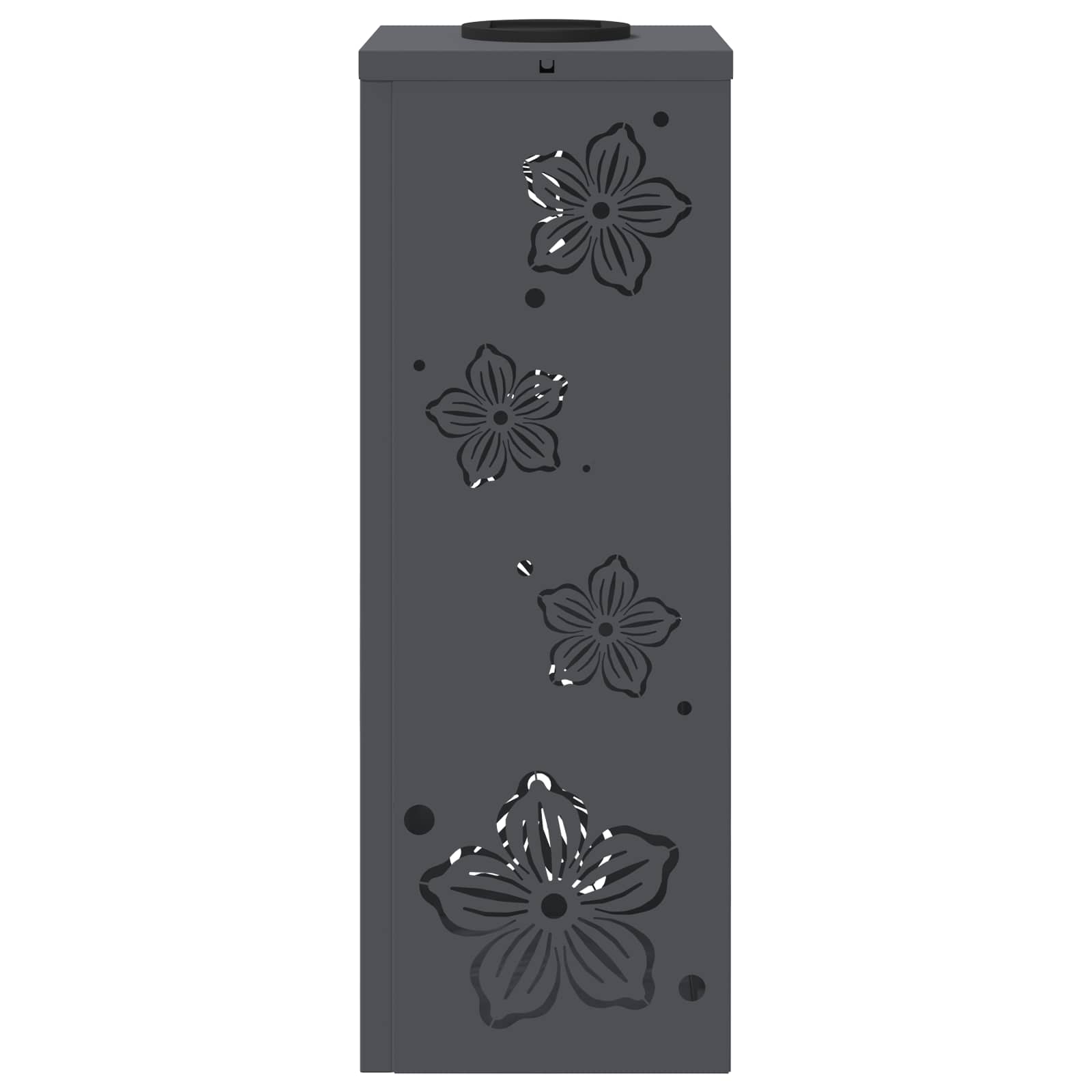 Faro LED solare per sentieri 2 pcs Antracite 879739