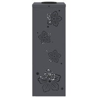 Faro LED solare per sentieri 2 pcs Antracite 879739