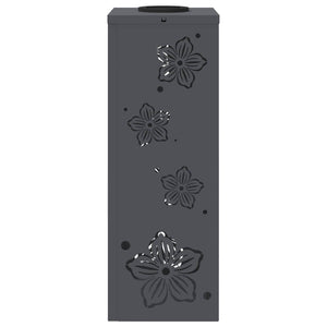 Faro LED solare per sentieri 2 pcs Antracite 879739