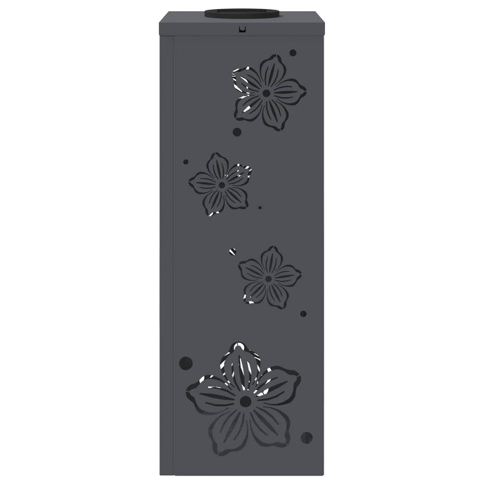 Faro LED solare per sentieri 2 pcs Antracite 879739